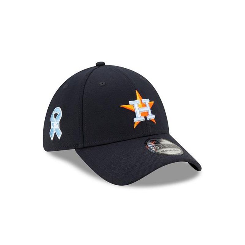 MLB Houston Astros Father's Day 39Thirty Stretch Fit (NPW1463) - Blue New Era Caps